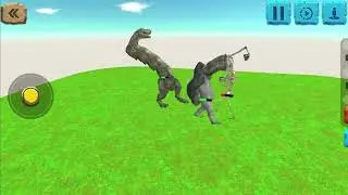 Godzilla vs Kong finale battle scene in arbs
