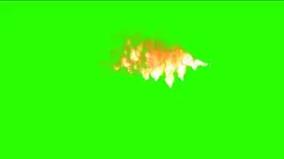Line Fire Intro Green Screen