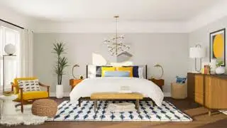 Man In The Mirror by Michael Jackson playing in a empty bedroom