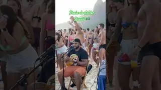 Praia do Leblon, Rio de Janeiro Brasil #shortfeed #festa #rj