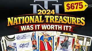 Panini National Treasures WWE 2024 — Full Break Recap, Hits & Value Breakdown - Worth the Price?