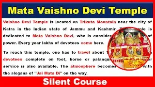 Essay on Mata Vaishno Devi Temple | Mata Vaishno Devi Temple Essay In English