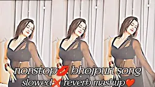 Non stop bhojpuri slowed reverb Song | Non stop bhojpuri song | Bhojpuri song mashup | New LOFI SONG