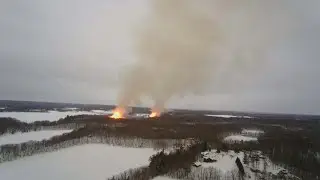 Crews continue work to restore gas service after Willow River pipeline explosion