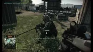 Battlefield Bad Company 2: Vegeta sees Kilplix's Power level