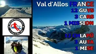 Val d'Allos FRANCE - TRAVLOG 014 - SKIING TRIP- LYŽOVAČKA 2017 GOPRO HERO 5 (EN-CZ)