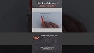 Find the Measure of the Arc | Geometry&mdash;Circles | #highschool #stem #maths #math #geometry #education