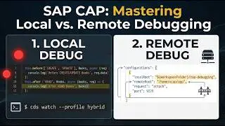 SAP CAP - Local And Remote Debugging In BAS! How To?