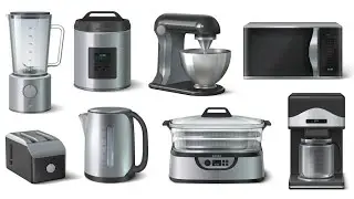Electric kitchen tools name in english || kitchen utensils || Kitchen item name