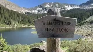 Williams Lake Hike, Taos Ski Valley, New Mexico - June 2024