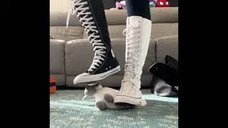 Knee High Converse Trampling Plush Toy