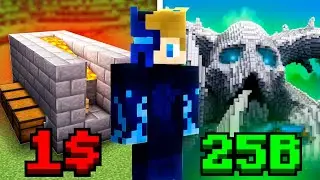 $1 Farm vs $25 BILLION Farm in DonutSMP