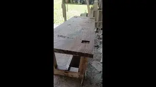 Filipino Solid Table DIY I Molave Tugas Wood Table Leyte I Skillful Woodworking I Akie The Carpenter