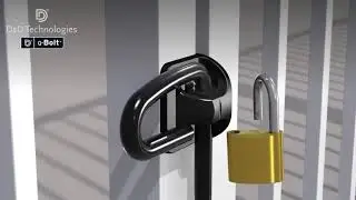 D&D Technologies QBolt Drop Bolt Product Animation | All Security Equipment