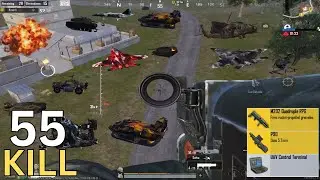 WOW 💥 NON STOP RUSH WITH DOUBLE M202 + P90 VS TANKS, JETS, HELICOPTER 💥 | PUBG MOBILE PAYLOAD 3.0 |