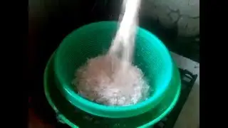 Proses Giling Limbah Plastik  Jenis PET