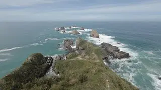 Nugget Point (Tokatā) in the Catlins, New Zealand