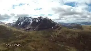 Paragliding Scotland - 50 km XC from Aonach Mor chairlift to Loch Lyon