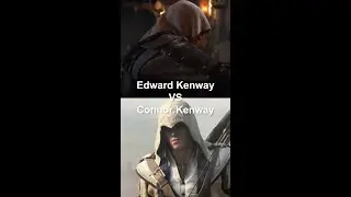 Edward Kenway VS Connor Kenway | Battle #shorts