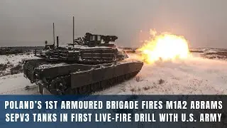 Poland&rsquo;s Abrams SEPv3 Fires Live for the First Time: A New NATO Signal on the Eastern Flank