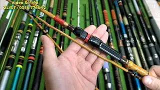Video Số 198 : Cần Lure Carbon Xoắn X - L&ocirc; Cần Iso V&agrave; Cần Lục Daiwa Shimano | Đồ C&acirc;u Th&agrave;nh C&ocirc;ng