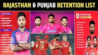Rajasthan Royals and Punjab Kings Retention Strategies Revealed!