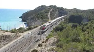 Sitges Spain Rail