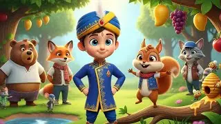 Lazy animals & Smart prince Chinu | Kids Moral Cartoon Story | CK stories