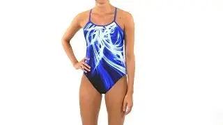 Nike Swim Galactic Opera Modern Cut Out Tank | SwimOutlet.com