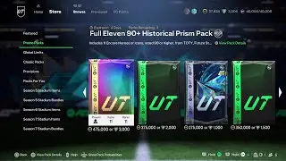 FULL ELEVEN 90+ HISTORICAL PRISM PACK (FC 25: PART 777)