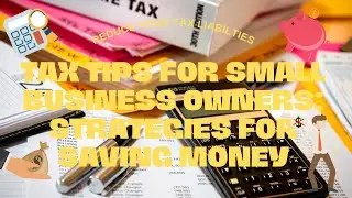 Tax Tips For Small Business Owners: Strategies For Saving Money #shorts