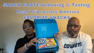 #SNACKCRATE Unboxing and Tasting featuring AMERICA'S Favorite Snacks. #snacks #favoritesnacks