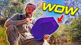 The Weirdest Gold Pan I've Ever Used and It Blew My Mind!