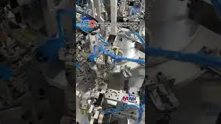 Yanman soft close hinge auto making machine #hingeproductionline #hingemachinery