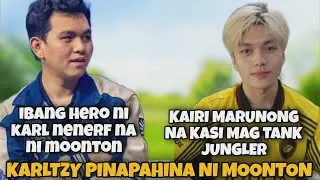 KARLTZY PINAPAHINA NA NI MOONTON BAGO MAG M7! KAIRI MARUNONG NA KASI MAG TANK JUNGLER