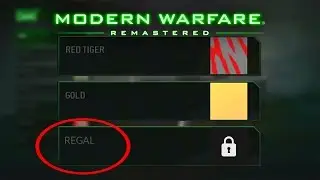 THE NEW DIAMOND CAMO EQUIVALENT IN MODERN WARFARE REMASTERED! - New Camos for COD MWR's Multiplayer!