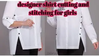  Ladies Modern Style Shirt Drafting & Cutting | Latest Shirt Design Cutting & Stitching