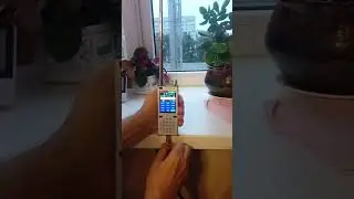 Прием на телескопическую антенну приемника ATS120