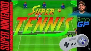 SUPER TENNIS for the SUPER NINTENDO - S VIDEO and SCANLINES - Retro GP