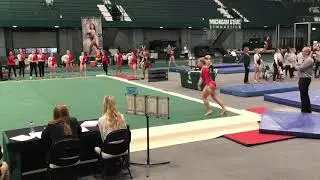 Savannah Remkus Floor @ MSU 1/11/20 (9.525)
