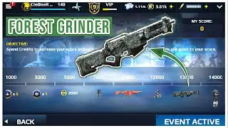 Finally Forest Grinder Come In High Roller Credits Event | Modern Combat 5 | #CleanerMC5YT