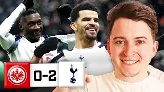 THOMAS FRANK ARE YOU SICK?  TOTTENHAM MAKE TOP 8!! TOTTENHAM 2 0 FRANKFURT