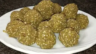 Green Moong laddu Recipe By Kitchen With Sadia । Hari moong ke laddu। Pasi Paruppu Laddu