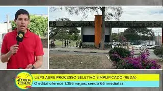 Uefs abre processo seletivo simplificado (Reda) com sal&aacute;rios acima de R$ 3 mil