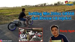 Setting Mio 200 CC GRT 68 & Riview CB Injeksi