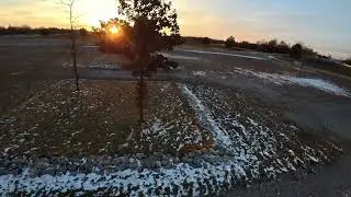 Winter ❄️Sun down 🌅