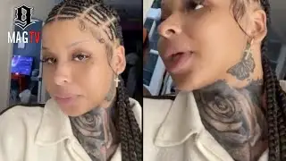 Chrisean Rock Shows Off Her New Face Tattoo & Bluface Coverup! 🤷🏾&zwj;♀️