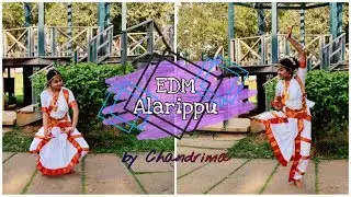 EDM Alarippu (Indian Raga) | Bharatnatyam | Divine Dance Academy | Chandrima