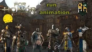 For Honor | Knights | run animation | Season 1 - 4