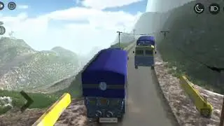 Indian Truck Game 🚚 Careful Drive on Tight Mountain Roads